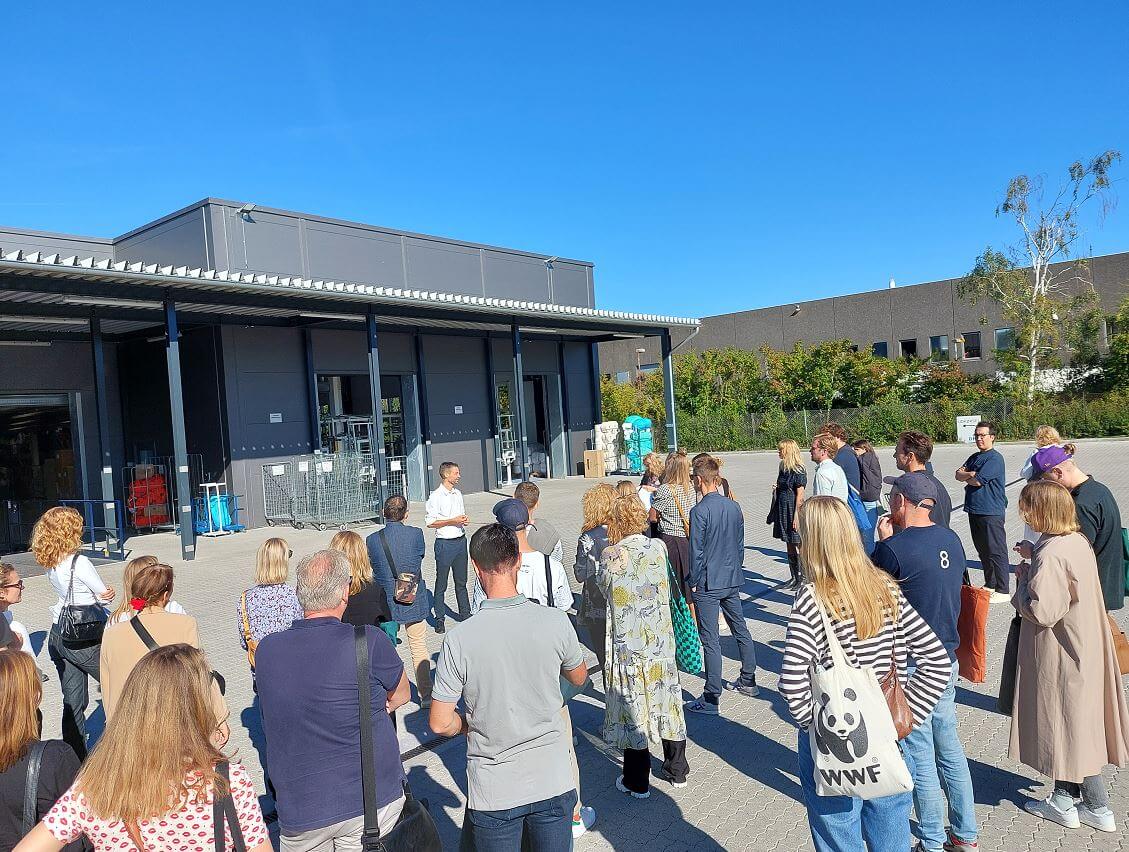 Besøg på vaskeri
